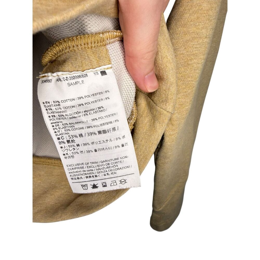 Arc’teryx Momenta Centre Crewneck Sweater Tan Size Small - Picture 6 of 6